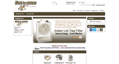 Desktop Screenshot of lintbegone.com
